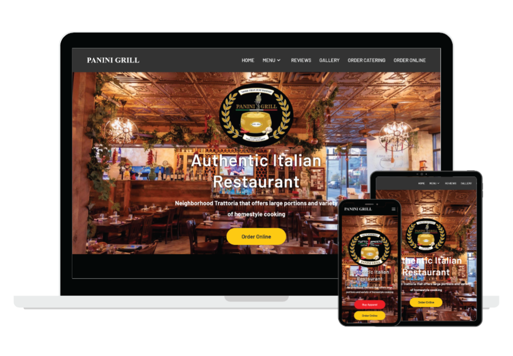 Panini Grill Website