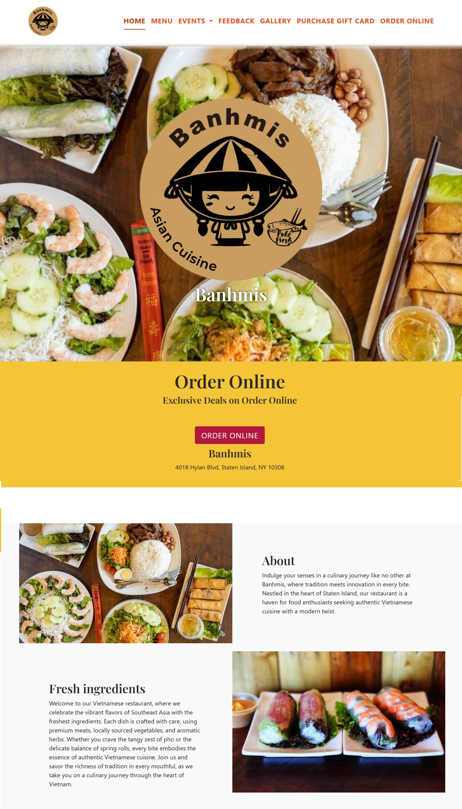 seafood-restaurants-site-screenshot