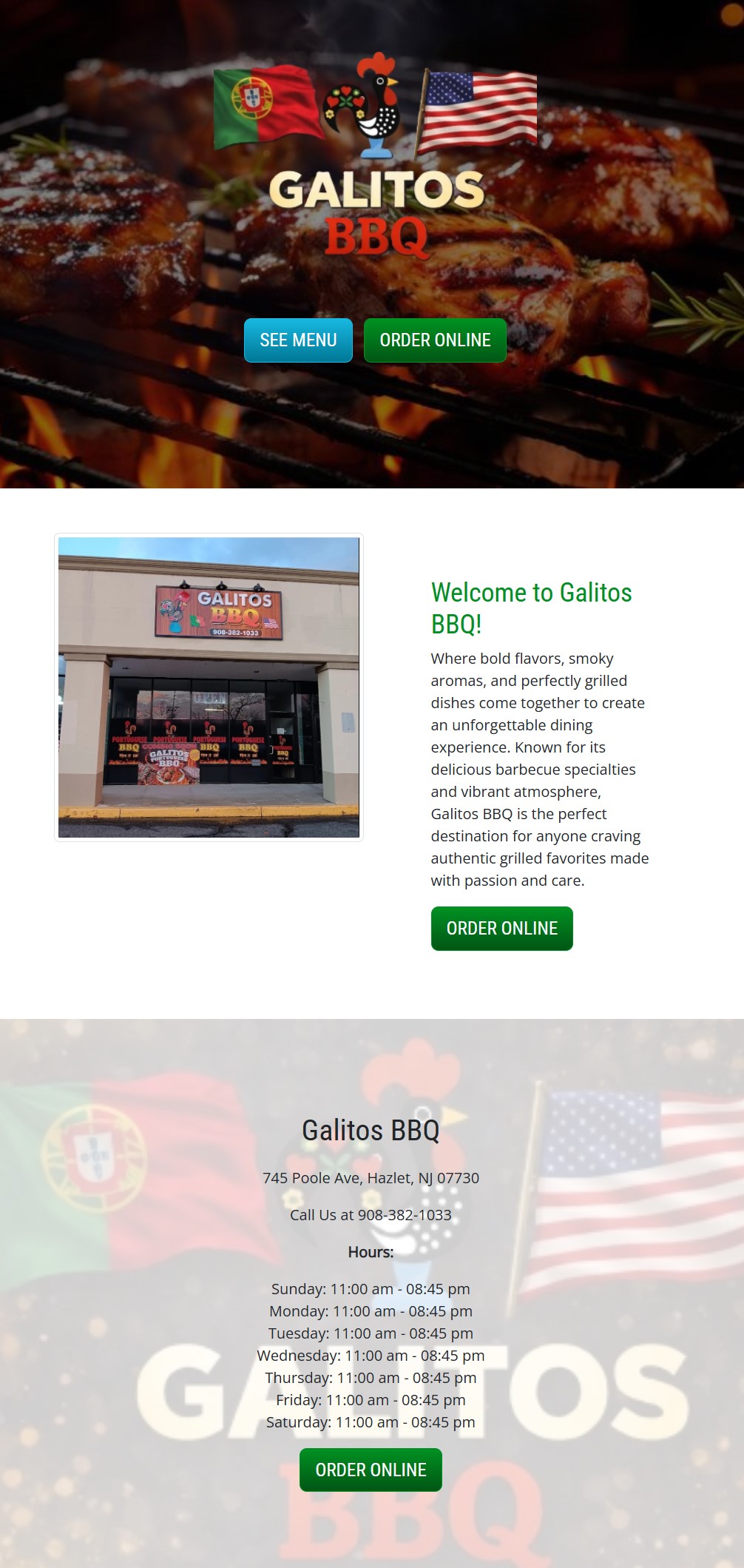 seafood-restaurants-site-screenshot