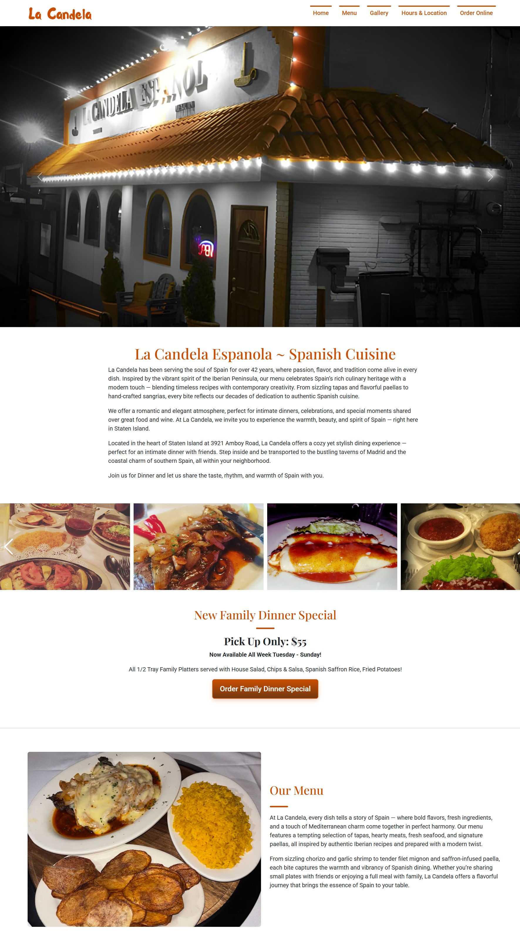 seafood-restaurants-site-screenshot