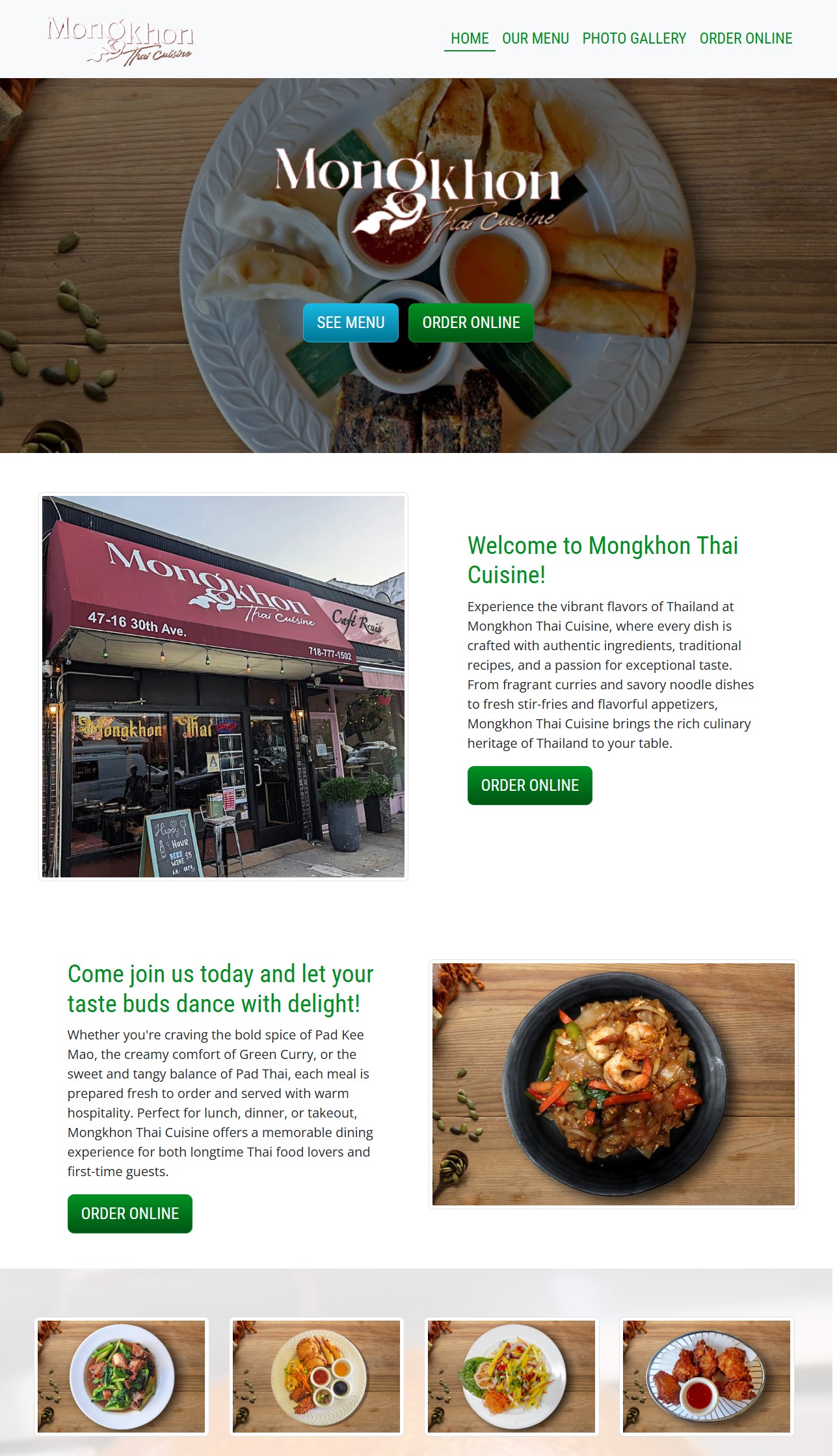 seafood-restaurants-site-screenshot