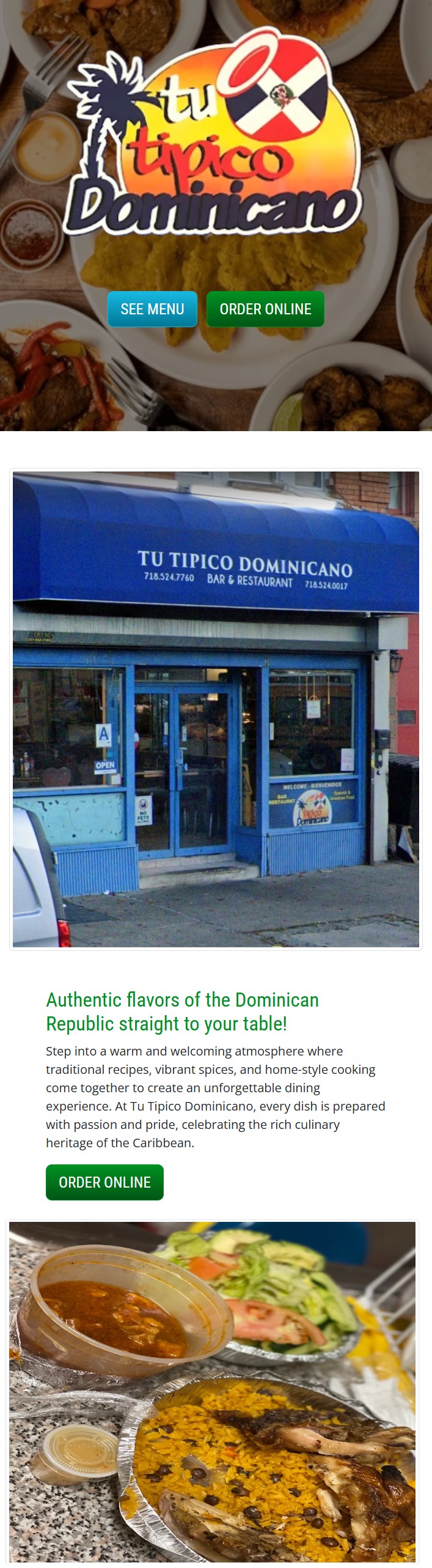 seafood-restaurants-site-screenshot