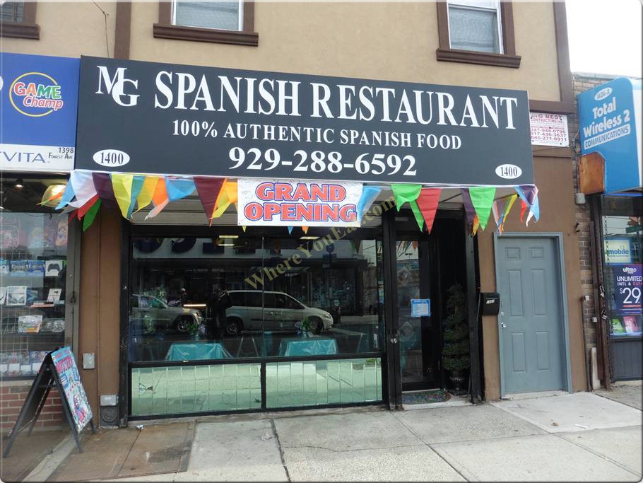 Spanish Restaurants in Staten Island | Openings & Menus
