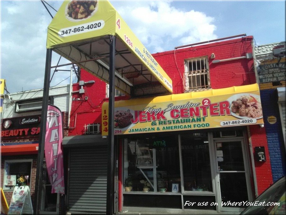 King Sunshine 2 Jerk Center Restaurant in The Bronx / Official Menus